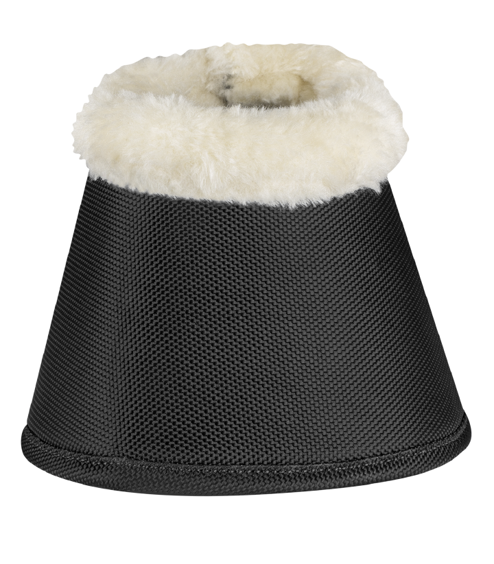 WALDHAUSEN Hufglocke Comfort Fur schwarz/natur